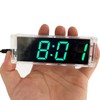Gikfun 4-Digit LED Electronic Alarm Clock DIY Kits with Acrylic