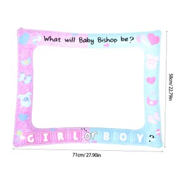 WOONEKY Inflatable Photo Booth Baby Shower Photo Booth Frame Party Photo Props Fun for Ages