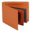 VISOUL Slim Bi-fold Wallet for Men and Women with 4