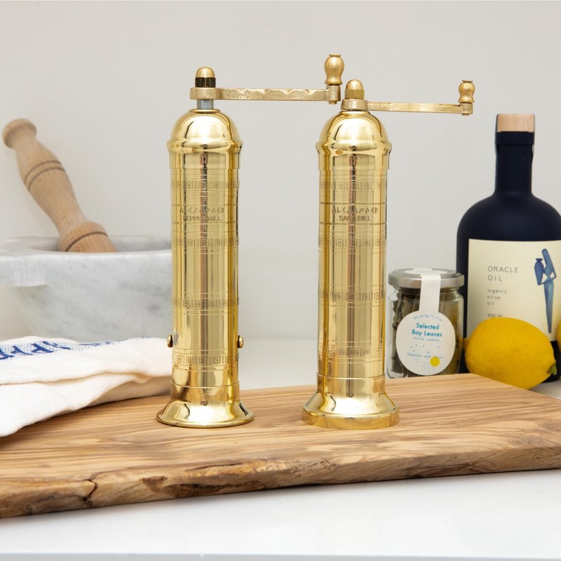 Alexander Home The Original Greek Pepper Mill 10 Inch Tall