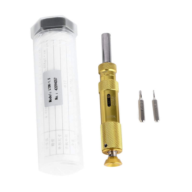 Torsion Screwdriver 0.1‑1.5 Range Fine Presetting Torsion Screwdriver Wrench Driver