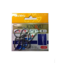 Kinryu H-Line Hiramasa Hook, White, No. 16