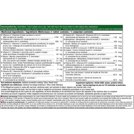 MegaFood Men's Multi for Men over 50| Whole Food Based Multivitamin| Iron-Free, with Vitamin C, E, Zinc, Vitamin B12| Men’s Multivitamin | Supports Optimal Health and Wellbeing| 60 Tablets| 1 Month supply