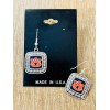 Auburn Tigers Bling Dangle earrings