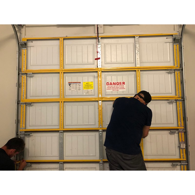 Supershield Reflective White 10x8 Car Garage Door Insulation Foam Core