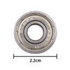 Ieron 10 pcs 608ZZ ABEC-11 Double Shielded Ball Bearings, Double