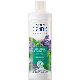 Avon Care Refresh & Revitalize 2-in-1 Shampoo & Conditioner Infused with nettle and lavender (1 Bottle)