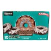 The Original Donut Shop Chocolate Glazed Donut Coffee K Cups Keurig 10 ct 3.3 oz