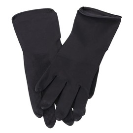 ORFOFE 5Pairs Non Slip Hair Dye Gloves Latex Barber Hand Protectors Hairdressing Tools for Men Women for Salon Home Use