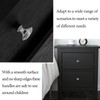 XMDROU 8PCS Cabinet Knobs, 29 x 21 MM Round Cupboard