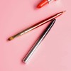 SAFIGLE Lipstick Lip Gloss Brush Tool Double-ended Lip Brush Metal