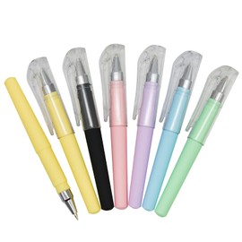 Lopen 12 Pieces Mini Pocket Ballpoint Pens, Neutral Ballpoint Pens, Black Ink, Short Pen, Signing, Calligraphy, Miscellaneous Goods, For Kids, School Entrance Celebration, Plastic, Present, Gift, Easy