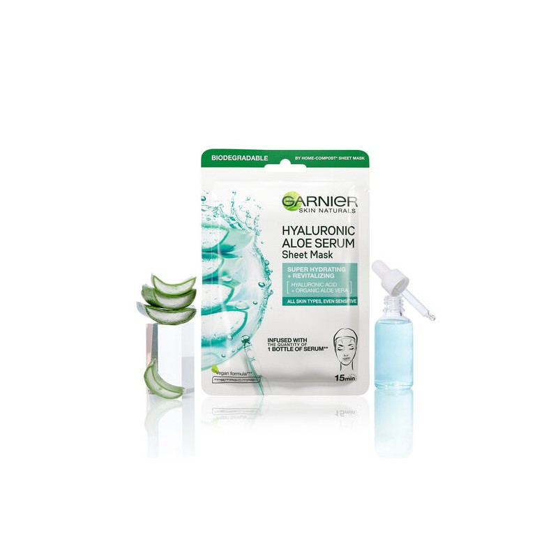 Garnier Hyaluronic Aloe Serum Sheet Mask