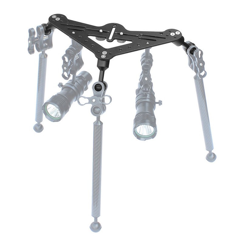 Diving Tray Rig Video Triangular Stabilizer Tripod Base Bracket SLR