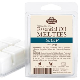 Fabulous Frannie Sleep Pure Essential Oils All Natural Soy Candle Meltie Tart (Chamomile, Marjoram, Bulgarian Lavender and Vetiver) 2.5oz
