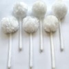 Bowl Brush Toilet Cleaning Brush Set Soft Polyester Head 15x5