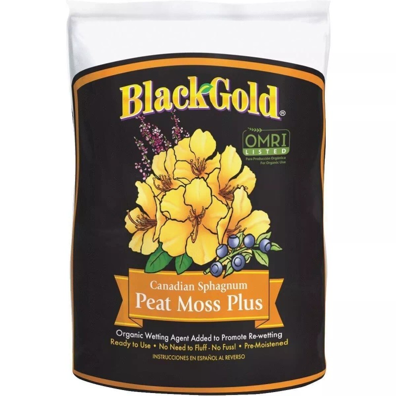 Black Gold 8Qt Peat Moss Plus
