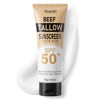 Mineral Sunscreen with Zinc Oxide SPF 50, Natural Beef Tallow