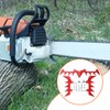 Mtanlo Dual Felling Dog Bumper Spikes Chain Catcher Set for