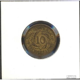 German Empire Jägernr: 317 1933 G extremely fine Aluminum-Bronze extremely fine 1933 10 reich pfennig spikes (Coins for collectors)