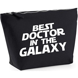 Hippowarehouse Best Doctor in the Galaxy printed make up cosmetic wash bag 18x19x9cm