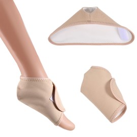 YQQYG Castor Oil Pack Wrap for Feet, Adjustable Organic Castor Oil Pack, Reusable Ankle Wrap for Plantar, Gifts for Men Women Mom Dad Wife