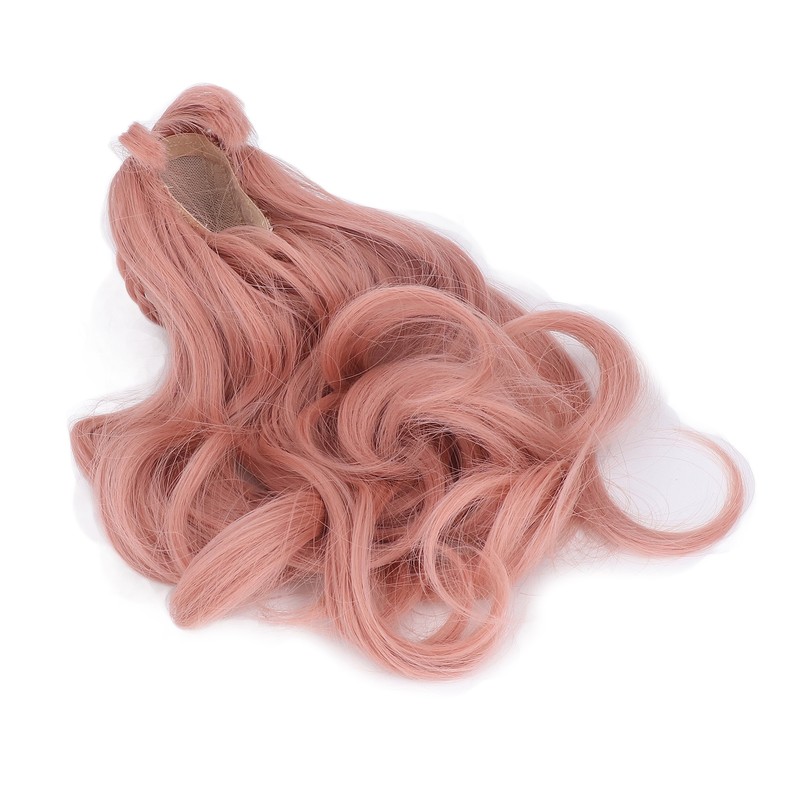 ES053 Doll Long Wig Soft Curly 8 to 9inch Doll
