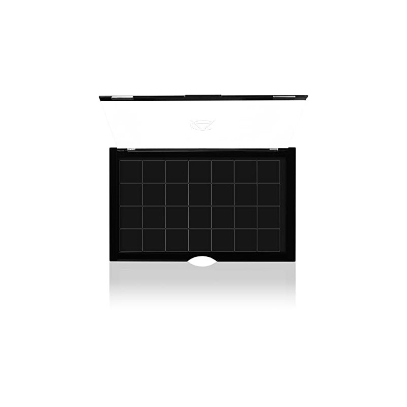 Adept Cosmetics - Paleta magnética apilable, capacidad para 28 sombras