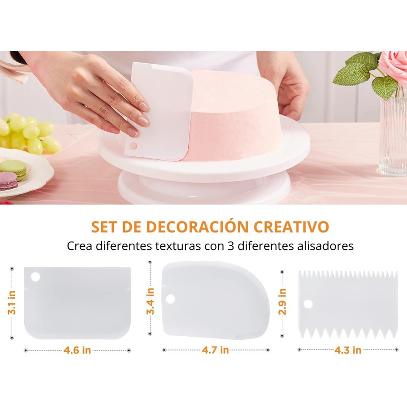 U Chef Kit de 71 Herramientas de Decoración de Pasteles