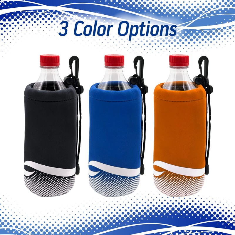 Proactive Sports Neoprene Bottle Holder with Drawstring and Bag Clip