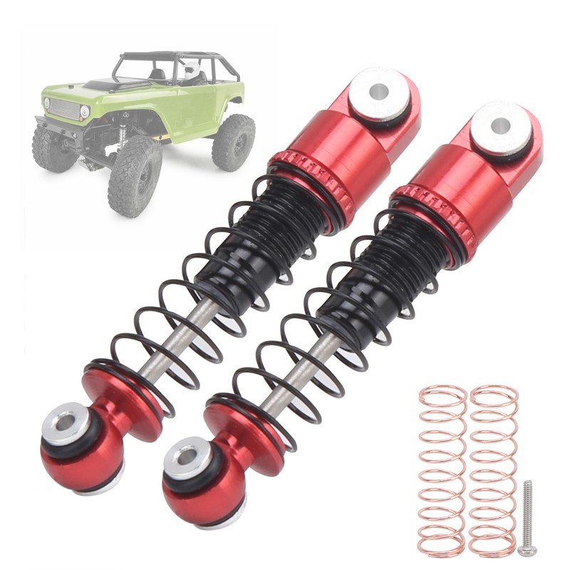 2pcs Shock Absorbers Damper Aluminum Alloy Spare Accessories Fit for