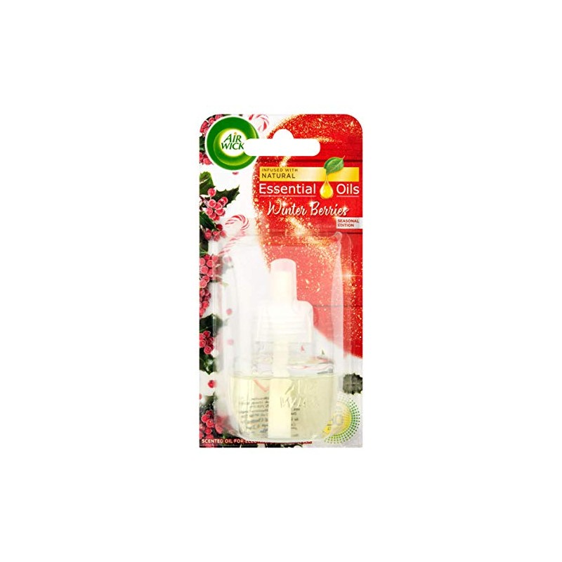 Air Wick Plug in Refill Air Freshener Winter Berries, 19ml,