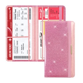 Car Registration and Insurance Card Holder - Leather Vehicle Glove Box Automobile Documents Paperwork Wallet Case Organizer for ID, Driver's License with Elastic Band Closure