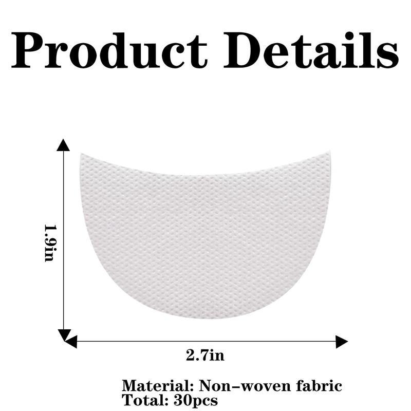 30 Pcs Eyeshadow Stickers, Makeup Tape for Eyeshadow Eyeshadow Pads