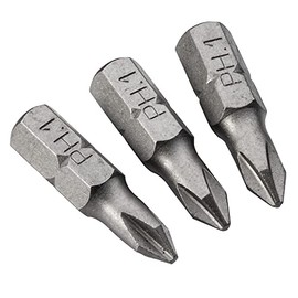 #1 Phillips Rockler Centerline 1'' Driver Bits, 3-Pack