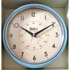 Blue Retro Style Kitchen Wall Clock