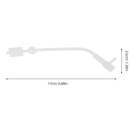 Warmhm Clock Mechanism Replacement Kit Clock Movement Mechanism With Vinyl Record Style Clock Hands For DIY Wall Clock Repair Parts (6.68X1.38X0.04 Inch)