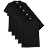 Fruit of the Loom Fruit of the Loom Men's Heavy T Shirt, Black, L UK