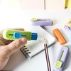 Smilo Sliding Retractable Pencil Eraser,Push-Pull Rubber Erasers with Plastic Sleeve,Pack