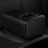 TDOFYH Car Rear Seat Armrest 2 Row Console Box with