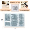 Mr. Pen- Nail Assortment Kit, 400 PCS, 6 Sizes, Silver,