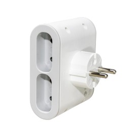 Legrad 4-fach Stecker mit KINDERSCHUTZ- Adapter Mehrfachstecker Verteiler