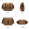 Kattee Leather Canvas Camera Bags for Men Vintage DSLR SLR