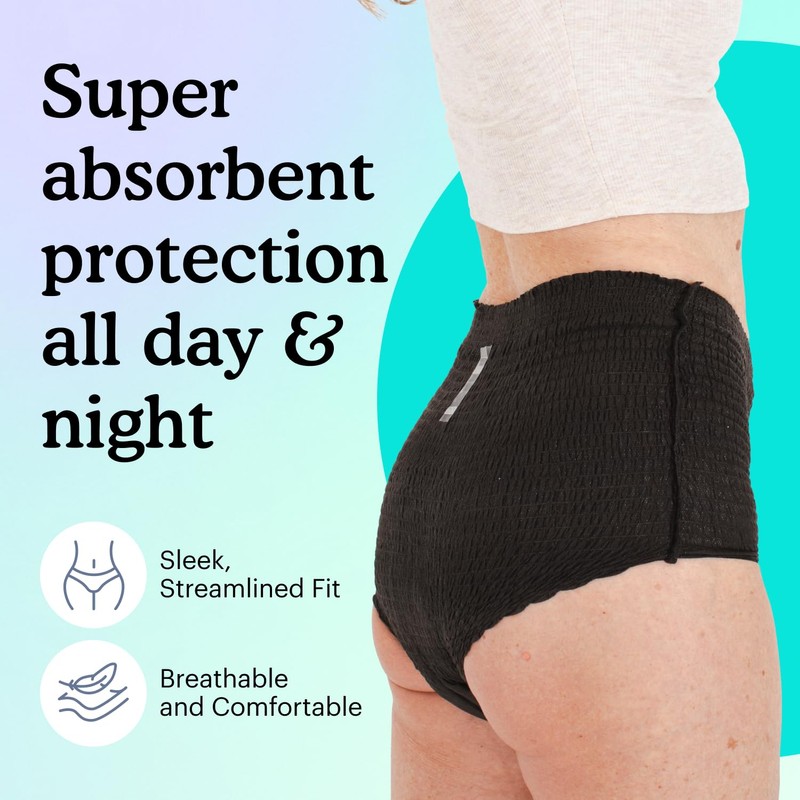 Because Premium Maximum Absorbency Adult Incontinence and Postpartum Bladder Leak