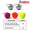 FANATIK Cheburashka Faceted Edged Jig Head Lead Ball 3 g