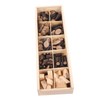 TEHAUX 1 Set DIY Natural Wood Slices Hand Painted Log