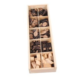 TEHAUX 1 Set DIY Natural Wood Slices Hand Painted Log Discs for Crafts for Art Projects Practical Skills for Little Hands