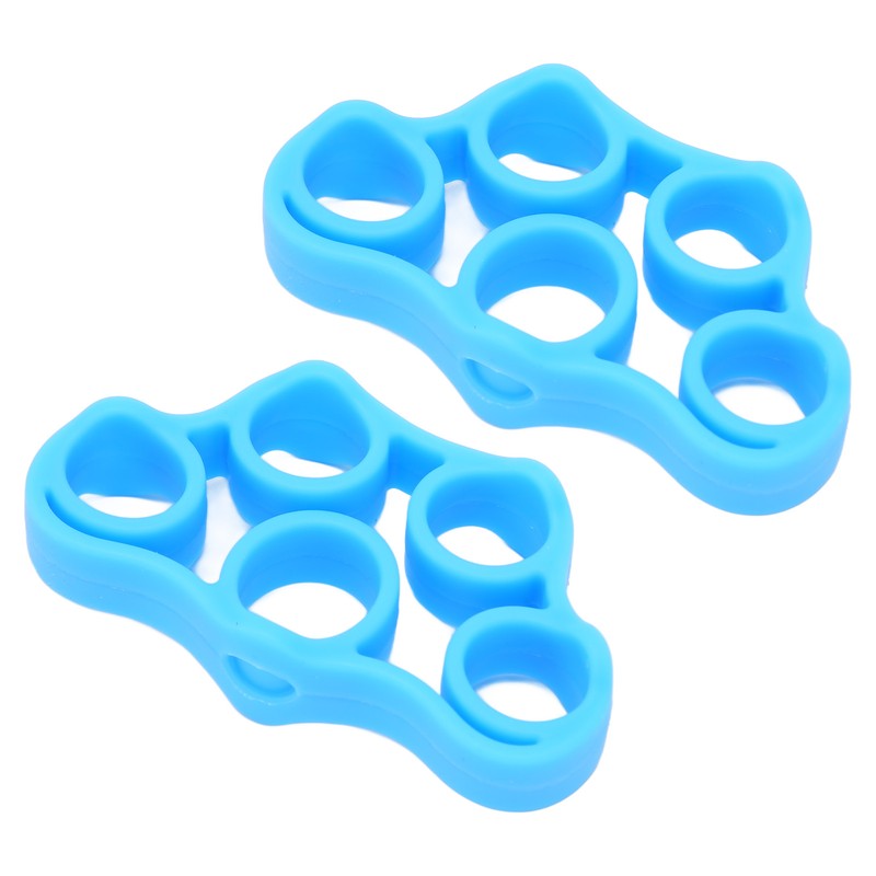 2pcs Silicone Finger Exerciser Improve Finger Dexterity High Flexibility Hand