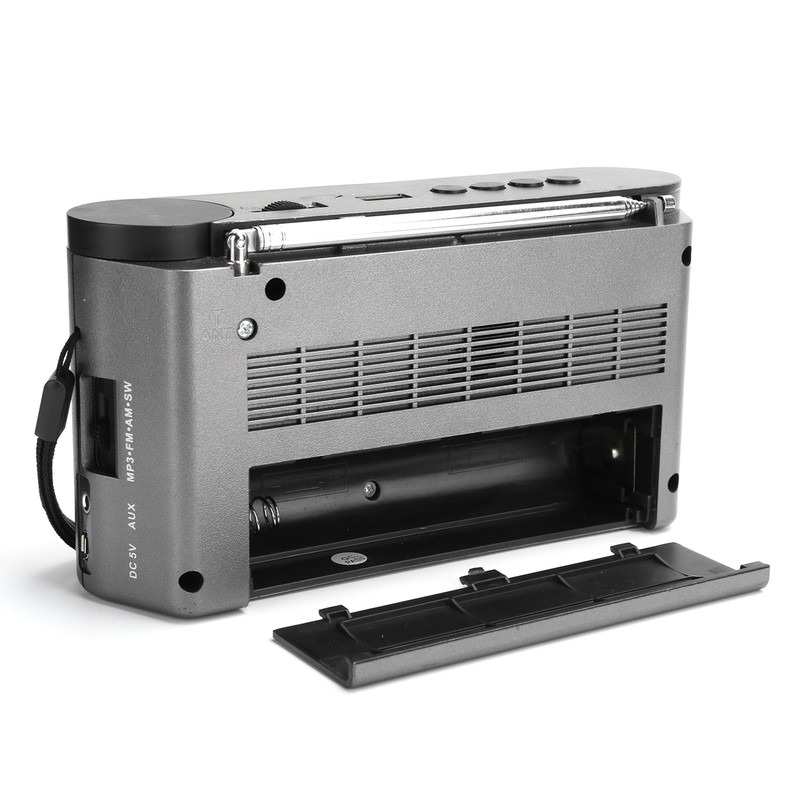 Bluetooth 4.0 Radio Receiver Portable MultiBand Manual Setting with Telescopic