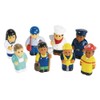 Soft Multicultural Career Figures - Set of 8